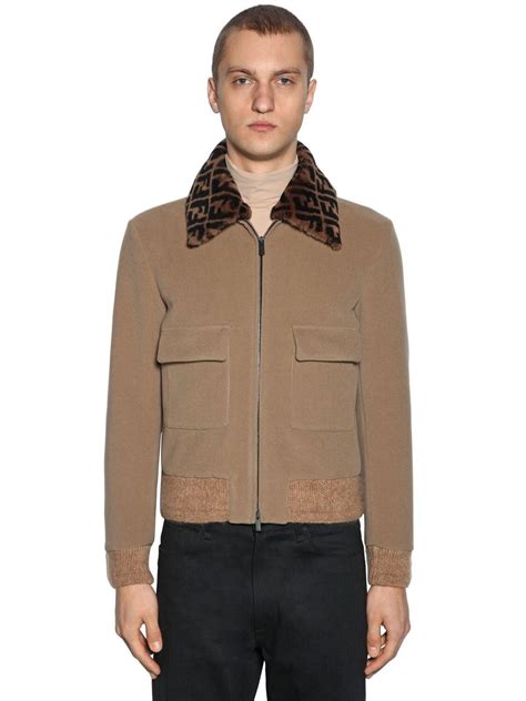 fendi bomber jacket mens|fendi blazer bomber jacket.